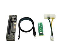 FIRSTXIU GDC GPU Dock PCIe External Discrete Graphics Card Base For PC Laptop To External Graphics Card Laptop Video Dock