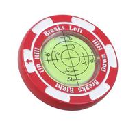 FIRSTXIU Golfs Green Reader Putt Golfball Marker Golfs Putting Aid Round Bubble Levels High Precisions Reader Easy To Use High Precisions Putting Aid Tool Round Bubble Levels