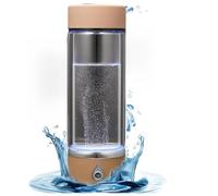 FIRSTXIU H Water Ionizer Bottle 420ml Quick Electrolysis In 3 Minutes Glass Texture For Home Office And Travel Use Travel Friendly Hydrogens Cup
