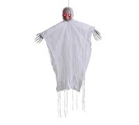 FIRSTXIU Halloween Spirit Face Decorations Eye Catching Bloody Face Shape Doll Ornament In Dark Place Embellishment