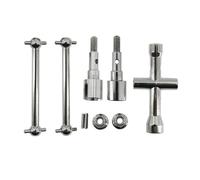 FIRSTXIU High Performances Joints Darive Shafts For 1/12 Scale Model Car Simulated Car Joint Cup Upgrades Wear Resistant Metal Parts