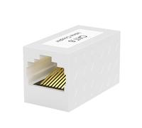 FIRSTXIU Highly Speed Gold Plated RJ45 Ethernet Couplers For Cat6 Cat5e Networking Cables Extenders 100m Long Distance Extension Female To Female Ethernet Extender