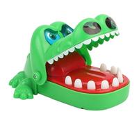 FIRSTXIU Kids Safe Chomping Dog Game Random Jaw Action Promotes Social Interaction At Parties Portable Clamping Toy