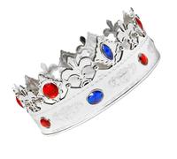 FIRSTXIU King Crowns Party Hat King Queen Crowns Birthday Hat Halloween Costume Accessories For Kid Adult Party Headwear Masquerades Crown