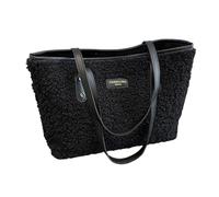 FIRSTXIU Large Capacity Plush Shoulder Bag For Daily Commute Soft And Comfortable Underarm Bags Casual Handbag For Stylish Women