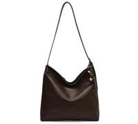 FIRSTXIU Large Capacity Retro Styles Shoulder Bag For Work And Commute Handbag With Practical PU Leather Underarm Purse