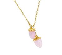 FIRSTXIU Lovely Fruit Design Pendant Necklace Jewelry With Imitation Rhinestones Elegant Her Casual Or Formal Occasions Pendant Necklace