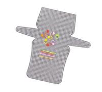 FIRSTXIU Mesh Acrylic Canvas Sheets Set for Embroidery and Crochet Weaving Crossbody Bag Purse Handbag Making Craft Projects Kits