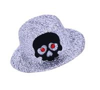FIRSTXIU Minis Hat Hair Clip Skeleton Hat Hair Clips Skull Caps Barrette Decorative Accessories Party Hats Clip On Designs Decorative Accessories