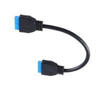 FIRSTXIU Motherboard USB Splitter Internal USB 19Pin USB3.0 1 To 2 Splitter Cable With Chip Cable For Motherboard Expansion Board