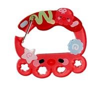 FIRSTXIU Multifunctional Carabiner Holder Acrylic Design For Backpack Decors Keychains Bag Charm Students Travel Essential Acrylic Carabiner Keychain