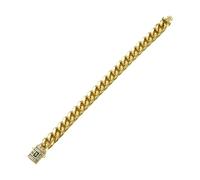 FIRSTXIU Necklace,Fashionable Cuban Link Chain Necklace Hip Hop Stainless Steel Fashion Jewelry Accessory for Trendy Women and Men