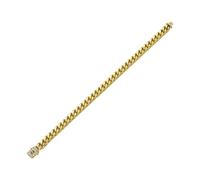 FIRSTXIU Necklace,Fashionable Cuban Link Chain Necklace Hip Hop Stainless Steel Fashion Jewelry Accessory for Trendy Women and Men