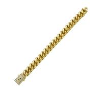 FIRSTXIU Necklace,Fashionable Cuban Link Chain Necklace Hip Hop Stainless Steel Fashion Jewelry Accessory for Trendy Women and Men