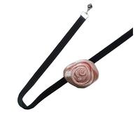 FIRSTXIU Necklace,Flower Necklaces Rose Delicate Neck Chain Women Trend Jewelry Vintage Charm Necklace