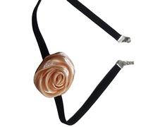 FIRSTXIU Necklace,Flower Necklaces Rose Delicate Neck Chain Women Trend Jewelry Vintage Charm Necklace