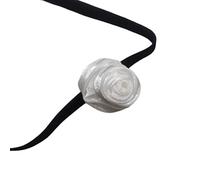 FIRSTXIU Necklace,Flower Necklaces Rose Delicate Neck Chain Women Trend Jewelry Vintage Charm Necklace