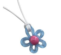 FIRSTXIU Necklace,Handmade Rose Flower Pendant Necklace for Women Girls Resin Flower Clavicle Chain Unique Gifts Valentines Day Jewelry