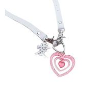 FIRSTXIU Necklace,Hollow Love Wing Leathers Choker for Women Sweet Cool Trend Collar Necklace Punk Dark Accessories Jewelry