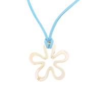 FIRSTXIU Necklaces,Simple Hollow Flower Pendant Necklace Fashion Collar Necklace Clavicle Chain Sweet Choker Neck Chain Statement Jewelry