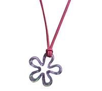 FIRSTXIU Necklaces,Simple Hollow Flower Pendant Necklace Fashion Collar Necklace Clavicle Chain Sweet Choker Neck Chain Statement Jewelry