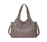 FIRSTXIU NEW Crossbody Bag Vintage Splashproof Shoulder Bag Large Capacity Leather Bag for Women Girl Versatile Handbag