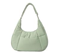 FIRSTXIU NEW Shoulder Bags Quilted Nylon Underarm Bag for Girl Women Solid Color Armpit Bag Large Capacity Fashion Handbag