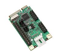 FIRSTXIU PCI-E Parallel Serial Combo Card (1) Parallel, (2) Serial RS232 PCI for Express PCIe Adapter Card 6Gb/s Fast Stable