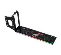 FIRSTXIU PCI-E Riser PC Graphics Cards Vertically kickstand base Vertical GPU Bracket Holder with LED 5V 3pin RGB aura for