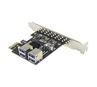 FIRSTXIU PCIE Expansion Card USB 3.2 GEN1 5Gbps Convert Card USB 3.2 Gen1 Expansion Card 5Gbps Transfer Rate for PC Desktop