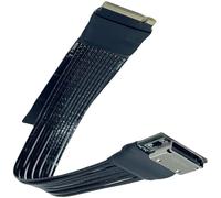 FIRSTXIU PCIe4 4X NVME Oculinks SFF-8611 4iSFF-8612 Converters Cable 64Gbps Gen4 For GPU HDDs Expansion Customizable Length Oculink Extension