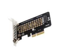 FIRSTXIU PCIE4X 8X 16X to NVME M Key M.2 Adapter PCIE 4X to NVME M-Key M.2 Adapter for Enhances Storage Performances in Desktops