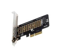 FIRSTXIU PCIE4X 8X 16X to NVME M Key M.2 Adapter PCIE 4X to NVME M-Key M.2 Adapter for Enhances Storage Performances in Desktops
