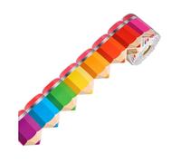 FIRSTXIU Pencil Pattern Border Trim Wall Sticker 32.8ft Long Bulletin Board Border Sticker for Chalkboard Notice Board Decoration Chalkboard