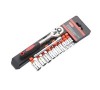 FIRSTXIU Portable Ratchets Socket Wrench Set 3/8 & 1/4 Drive Includes Storage Box for Easy Organization and Transport Efficient Ratcheting Mechanism