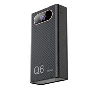 FIRSTXIU Power Case 6x21700 Battery Holder Detachable Designs With High Efficiency Charging Digital Display Screen Shell