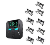 FIRSTXIU Programmable Automatic Mobile Phones Screen Tapping Tool With 9 Head Expandable 12Bit Power Display Adjustable 150 Speed Customizable Clicking Frequency Device