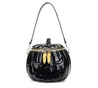FIRSTXIU Pumpkin Shape Crossbody Bag for Women Funny Messengers Bag Halloween Handbag Novelty Shoulder Bag Shopping Dating Bag