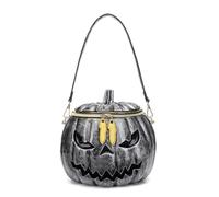FIRSTXIU Pumpkin Shape Crossbody Bag for Women Funny Messengers Bag Halloween Handbag Novelty Shoulder Bag Shopping Dating Bag