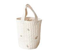 FIRSTXIU Quilted Diaper Bag Large Capacity Bag Handbag Cotton Travel Stroller Storage Bags for Women
