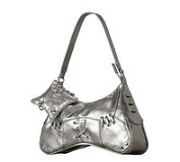 FIRSTXIU Retro Styles Armpit Bag Women 90s Trendy PU Leather Underarm Bags Stylish Shoulder Purse Elegant Crossbody Handbag