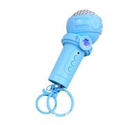 FIRSTXIU Reusable Keychain Microphone Shape Pendant For Kids Portable Design Durability Toy For Birthdays Holidays Kids Microphone Keychain