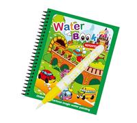 FIRSTXIU Reusable Water Coloring Book Set For Toddler Paperless Paint Enhancing Artistic Skills Through Safe Play Activities Washable Water Coloring Books
