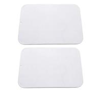 FIRSTXIU Set Of 2 Practical Tinplate Slide Lid Boxes Sturdy Container For Organizing Craft And Everyday Use Items Storage Cash Storage Tin