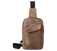 FIRSTXIU Slings Bag Chest Bag with Adjustable Strap Small Crossbody Bag Multifunctional Shoulder Backpack Casual Daypacks for Man