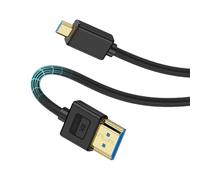 FIRSTXIU Soft 2.1 Version 1080P Camera Cable Microed Port 30cm Design 48Gbps For DSLR Cameras Devices