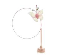 FIRSTXIU Suction Cup Cats Toy Interactively Cats Wand ToyButterfly Cats Teaser Stick For Enhancing Interaction