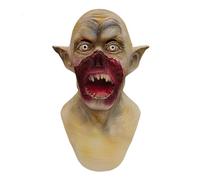 FIRSTXIU Terrifying Blood Mouth Vampires Latex Scary Bloody Headgear For Halloween Party And Themed Event Cosplay Accessory Themed Party Wear