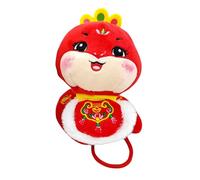 FIRSTXIU The Year Of Snake Plush Toy Kindergarten Gift Giveaway Teacher Student Award For Boys Girls Wallet Bag Accessories Cartoon Snake Pendant