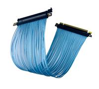 FIRSTXIU Thin Highly Speed PCIE4.0 X16 Risers Cable GPU Extension Cable Enhances Cooling For AI Server 3090 15cm/5.91inch